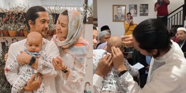 Kimberly Ryder Holds Aqiqah Event For Her Child, Cute Face of Baby Rayden Becomes the Highlight
