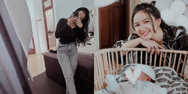 Now a Mother, Here are 7 Portraits of Adinda Azani who Still Looks Baby Face - Slim Body Also Gets Attention Like a Girl Again