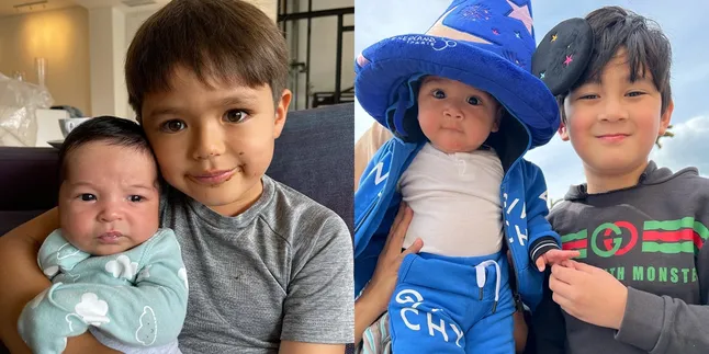 Kini Jadi Kakak, Ini 7 Potret Adu Gemas Rafathar dan El Barack Momong Adik Lelakinya Kini Jadi Kakak, Ini 7 Potret Adu Gemas Rafathar dan El Barack Momong Adik Lelakinya