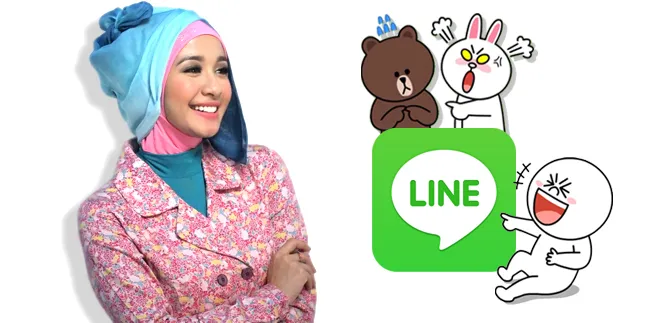 Kirim Sticker LINE Makin Seru & Ceria Bareng Laudya Cynthia Bella