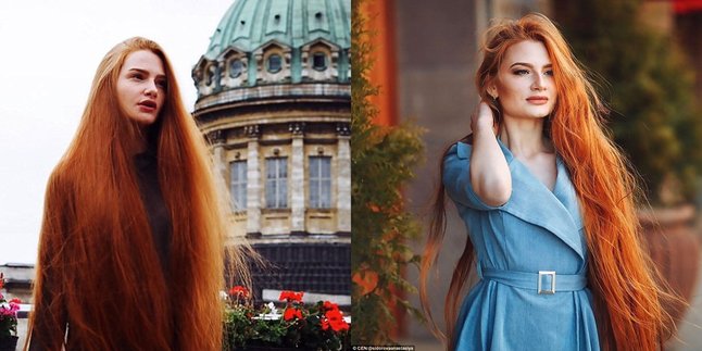 Kisah Anastasia Sidorov, Gadis Dengan Rambut Ala Rapunzel di Dunia Nyata