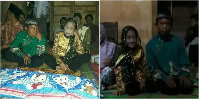 Kisah Cinta ABG 16 Tahun Nikahi Wanita 71 Tahun Ini Viral & Heboh