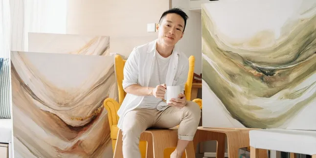 Kisah Romie Johanes, Pelukis Indonesia yang Tekuni Lukisan Abstrak