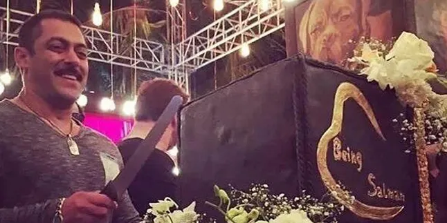 Kisah Unik dan Harga Mahal Kue Ultah ke-50 Salman Khan, Istimewa