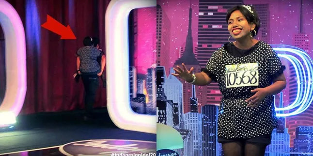 Kocak, Ahmad Dhani Gendong Kontestan Lucu Ini Keluar Ruang Audisi