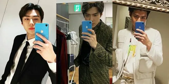 Kocak, Ini Alasan Sehun EXO Ganti dari iPhone XR ke iPhone 8