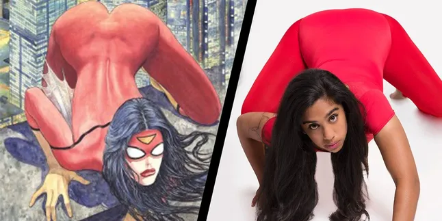Kocak! Saat Para Wanita Ini Pose 'Hot' Ala Superhero Kocak! Saat Para Wanita Ini Pose 'Hot' Ala Superhero