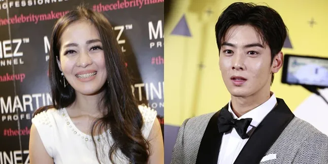 'Kocaknya' Gracia Indri Saat Ketemu Cha Eunwoo, Rezeki Pakai Gaun Kuning? 'Kocaknya' Gracia Indri Saat Ketemu Cha Eunwoo, Rezeki Pakai Gaun Kuning?