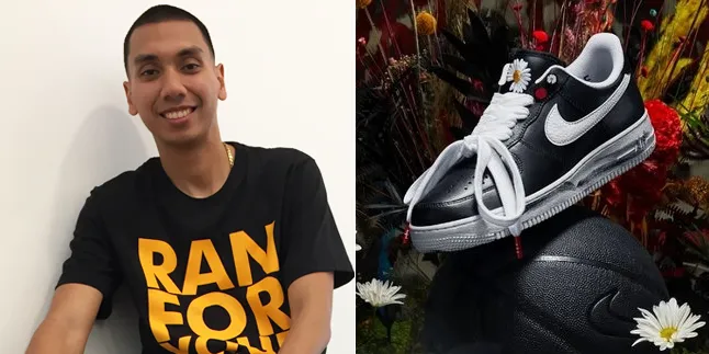 Koleksi Sneakers, Rayi RAN Tak Mau Ketinggalan Punya The Air Force 1 Para-Noise G-Dragon