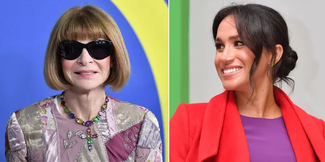 Komentar Anna Wintour Soal Gaun Pengantin Meghan Markle