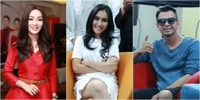 Kompaknya Raffi Ahmad, Zaskia dan Ayu Ting Ting di Backstage Kompaknya Raffi Ahmad, Zaskia dan Ayu Ting Ting di Backstage