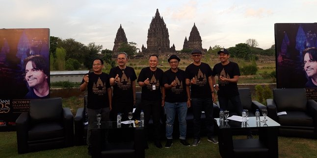 Komposer Dunia Yanni Bakal Konser di Candi Prambanan