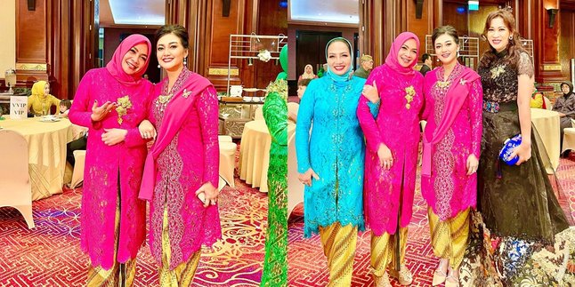 Wedding, Here are 7 Stunning Photos of Bella Saphira Wearing a Shiny Pink Kebaya