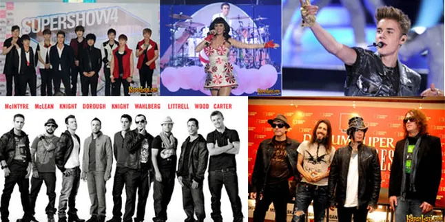 Konser Bombastis Pesohor Dunia di Indonesia Versi KapanLagi.com®