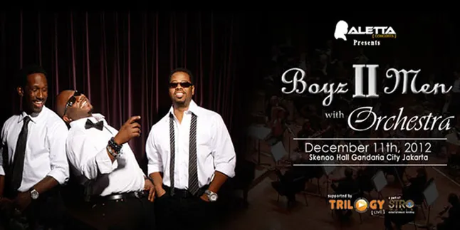 Konser Boyz II Men Pertemukan Duet Musisi Barat Dan Timur