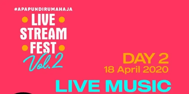Konser dari Rumah, Vidi Aldiano, JKT48 - Reza Artamevia Bakal Tampil di Live Stream Fest Vol.2 Konser dari Rumah, Vidi Aldiano, JKT48 - Reza Artamevia Bakal Tampil di Live Stream Fest Vol.2