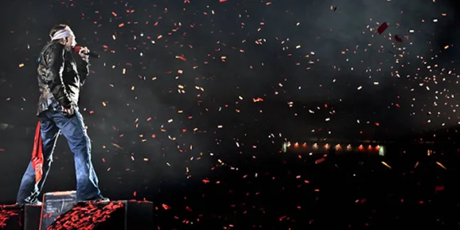 Konser di India, Guns N Roses Kenang Ravi Shankar