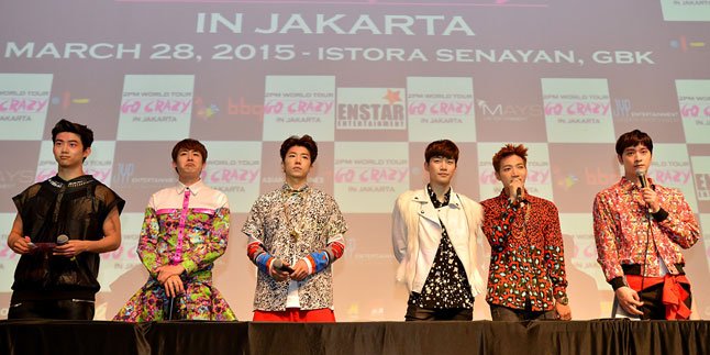 Konser di Jakarta, 2PM Nyanyikan Lagu Milik RAN!