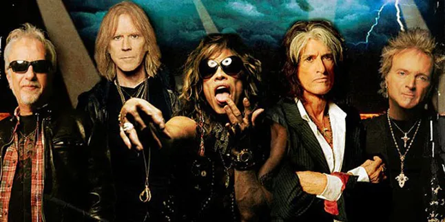 Konser di Jakarta, Aerosmith Bawa 80 Ton Peralatan Musik