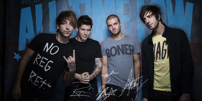 Konser di Jakarta, All Time Low Tak Kehilangan Tradisi Lempar Bra