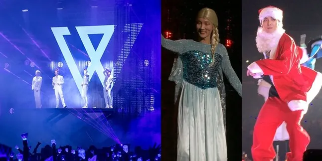 Konser di Jakarta, Lucunya WINNER Tampil Ala Elsa Hingga Santa Claus Konser di Jakarta, Lucunya WINNER Tampil Ala Elsa Hingga Santa Claus