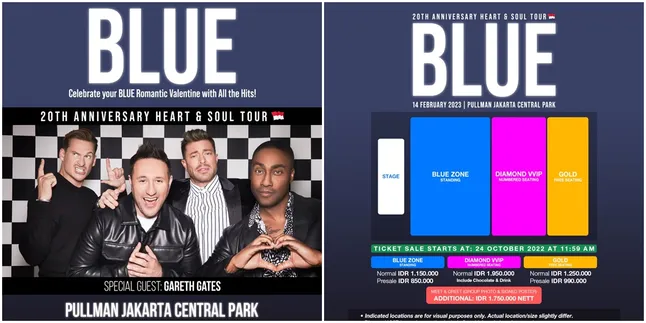Konser di Jakarta Tahun Depan, BLUE Ajak Fans Nostalgia dan Rayakan Valentine Bareng Konser di Jakarta Tahun Depan, BLUE Ajak Fans Nostalgia dan Rayakan Valentine Bareng
