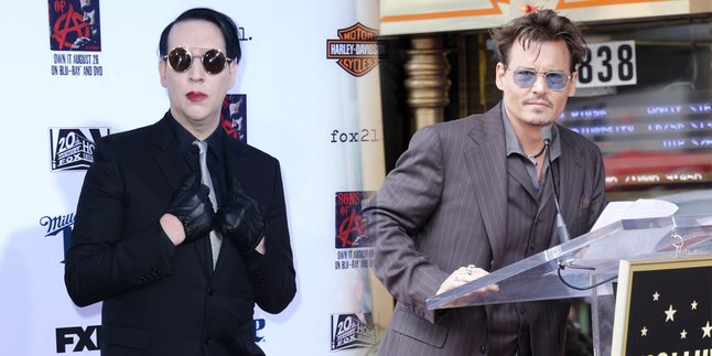 Konser Halloween, Marilyn Manson Gaet Johnny Depp Sebagai Gitaris