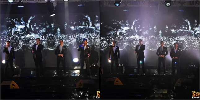Konser Ke-4 IL Divo, Penonton Tumpah Ruah