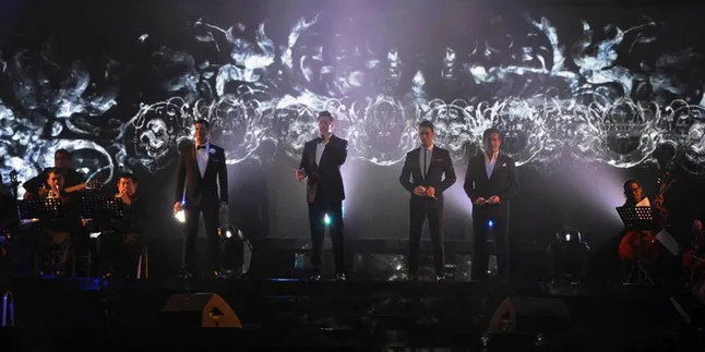 Konser Keempat Il Divo, Ribuan Penonton Khusyuk