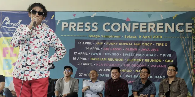 Konser 'Ketje Flashback 90's Music Ancol' Jadi Ajang Reuni Bagi Musisi 90-an