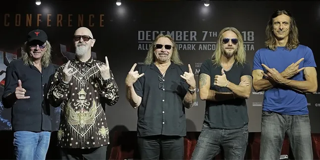 Konsernya Bakal Ditonton Jokowi, Vokalis Judas Priest: Ini Kehormatan Bagi Kami