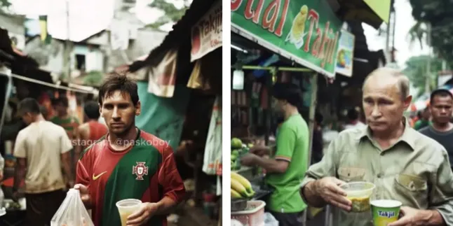 Konten Kreator Paskoboy Buat Video AI Unik, dari Lionel Messi, Putin hingga Dr Strange Ikut War Takjil