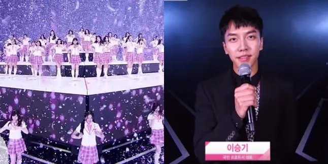 Kontestan Produce 48 Tampil Perdana, Lee Seung Gi Jadi MC Kontestan Produce 48 Tampil Perdana, Lee Seung Gi Jadi MC