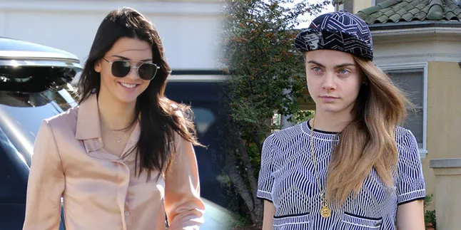 Konyol! Kendall Jenner & Cara Delevingne Pura-Pura Jadi Burung Konyol! Kendall Jenner & Cara Delevingne Pura-Pura Jadi Burung
