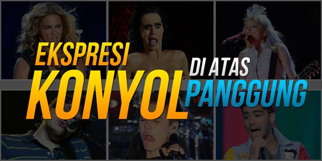 Konyol, Wajah Para Penyanyi Populer Ini Juga Bisa Jelek Lho!