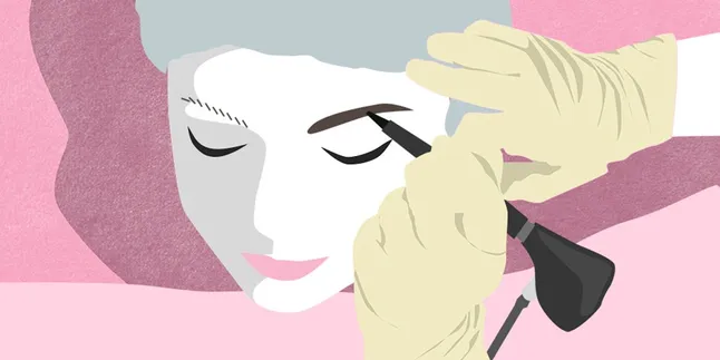 Korban Sulam Alis, Niat Hati Ingin Cantik Yang Didapat Malah Borok