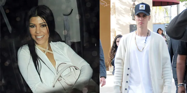 Kourtney Kardashian Jawab Rumor Kedekatannya Dengan Justin Bieber
