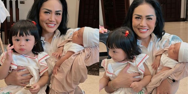 Krisdayanti Caring for Baby Azura and Ameena, Called 'Happy Gemmi' by Netizens