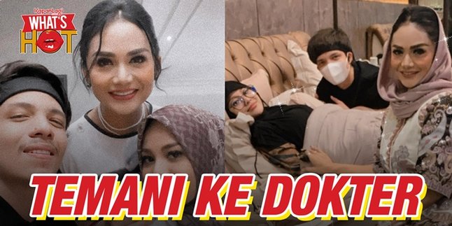 Krisdayanti Accompanies Aurel Hermansyah When She's Feeling Down