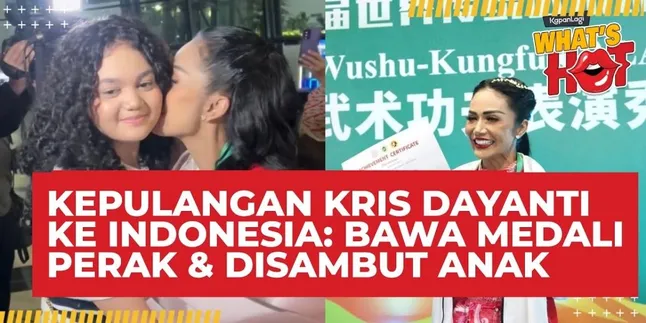 Krisdayanti Returns to Indonesia with a Silver Medal in Wushu, Receives a Special Surprise from Amora