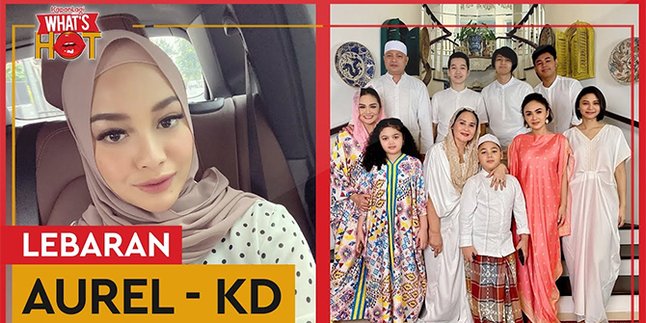 Krisdayanti Celebrates Eid with Family, Aurel's Comment Becomes the Highlight