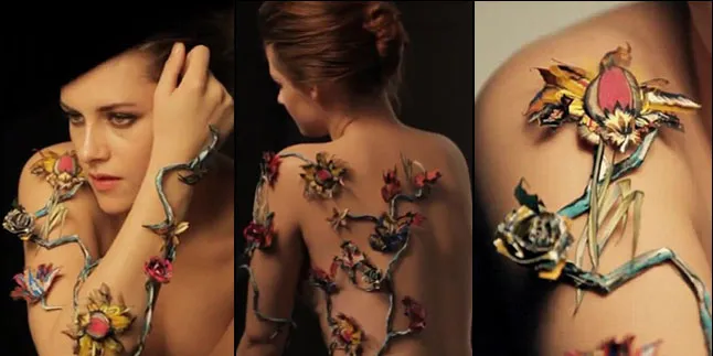 Kristen Stewart Pose Topless Untuk Parfum Balenciaga