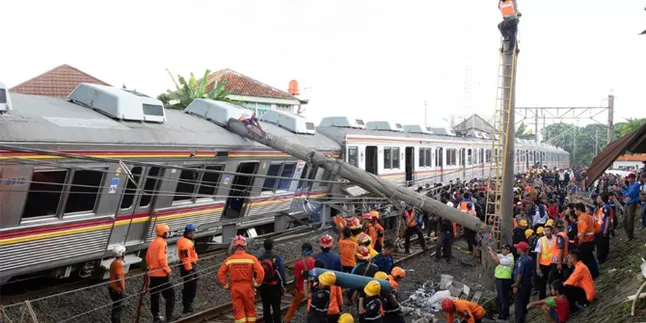 Kronologi Anjloknya Kereta Bogor-Jakarta Hingga Kondisi Terkini Pasca Kejadian