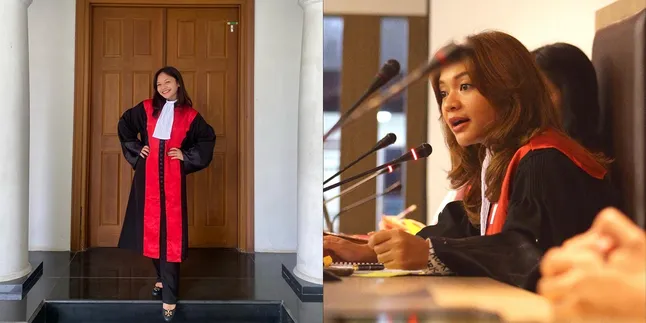 Kuliah Jurusan Hukum, Ini 7 Potret Cantik Amel Carla Kenakan Baju Hakim - Netizen: Dakwa Aku Dek