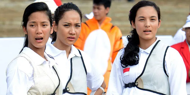 Kunjungi Set '3 SRIKANDI', Legenda Panahan Indonesia Menangis Kunjungi Set '3 SRIKANDI', Legenda Panahan Indonesia Menangis