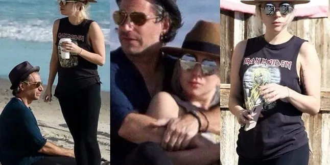 Umbar Kemesraan, Lady Gaga & Christian Carino Pacaran Di Malibu