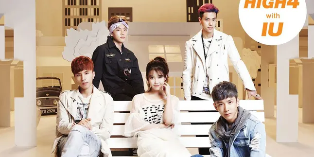 Lagu Debut Ditulis Oleh IU, HIGH4 Puncaki Chart Online K-Pop
