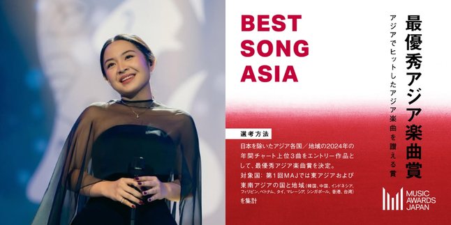 Lagu Satu Bulan Milik Bernadya Masuk Nominasi Best Song Asia di Music Awards Japan