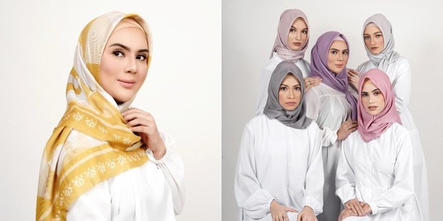 Long Absence, Now Anggita Sari Starts Her Own Hijab Business