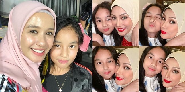 Laudya Cynthia Bella Hasn't Posted a Photo with Aleesya for a Long Time, Here's the Latest News Spending Time with Her Biological Mother